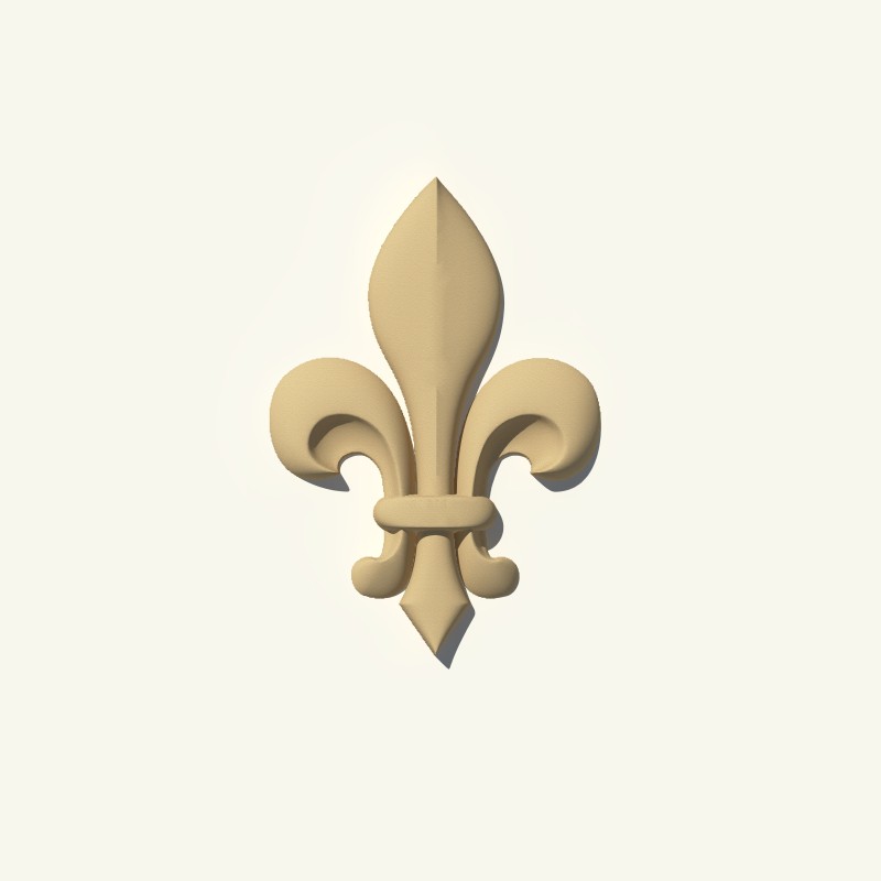 Accent 3D LIS A101 decorativ exterior fatada 