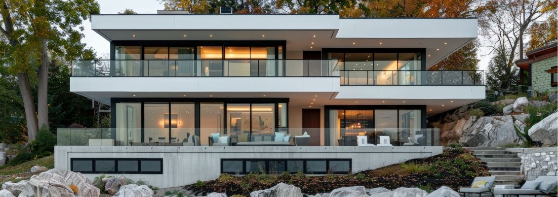 Design exterior case moderne