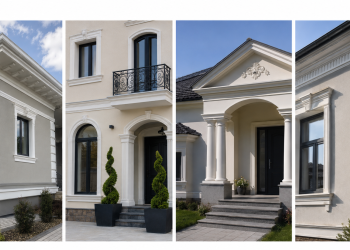 Acum este cel mai bun moment să montezi profile decorative pentru exterior