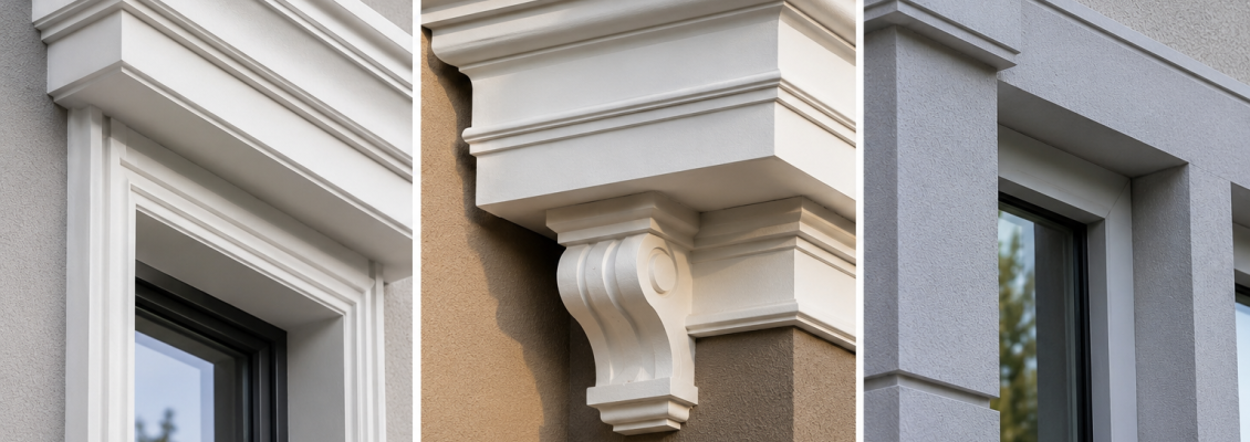 Polistiren vs. poliuretan vs. alte materiale – ce alegi pentru exterior?