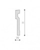 Ancadrament decorativ fereastra MA3 135X25X2000    