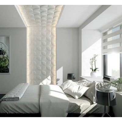 Panou decorativ 3D interior poliuretan Arstyl 3D FLOWER 380X1135X28      Panou decorativ 3D interior poliuretan Arstyl 3D FLOWER 380X1135X28