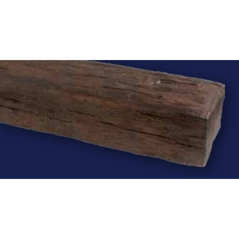 Barna grinda decorativa imitatie lemn Poliuretan Dark Oak 115X130X4000