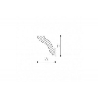 Cornisa decorativa poliuretan Z1250 35x35x2000          Cornisa decorativa poliuretan Z1250 35x35x2000