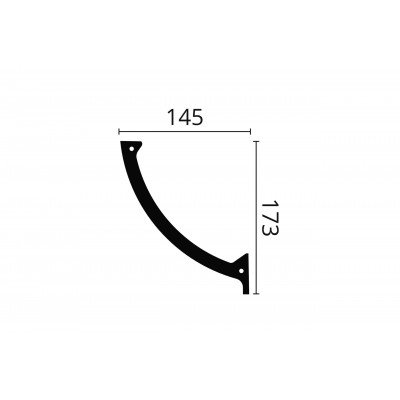 Scafa decorativa led tavan perete poliuretan Arstyl L3       Scafa decorativa led tavan perete poliuretan Arstyl L3