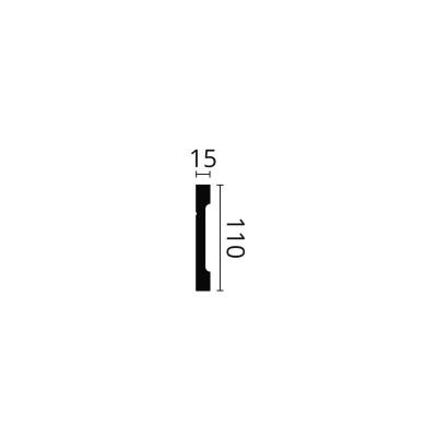 Profil decorativ polimer dur FD2 110X15X2000   Profil decorativ polimer dur FD2 110X15X2000