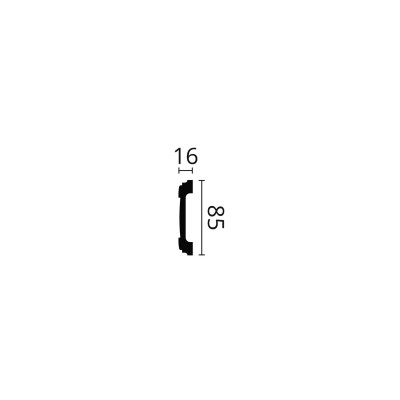 Brau decorativ polimer dur WL5 85X16X2000   Brau decorativ polimer dur WL5 85X16X2000