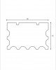 Coloana decorativa NCO3 330X210X2000      