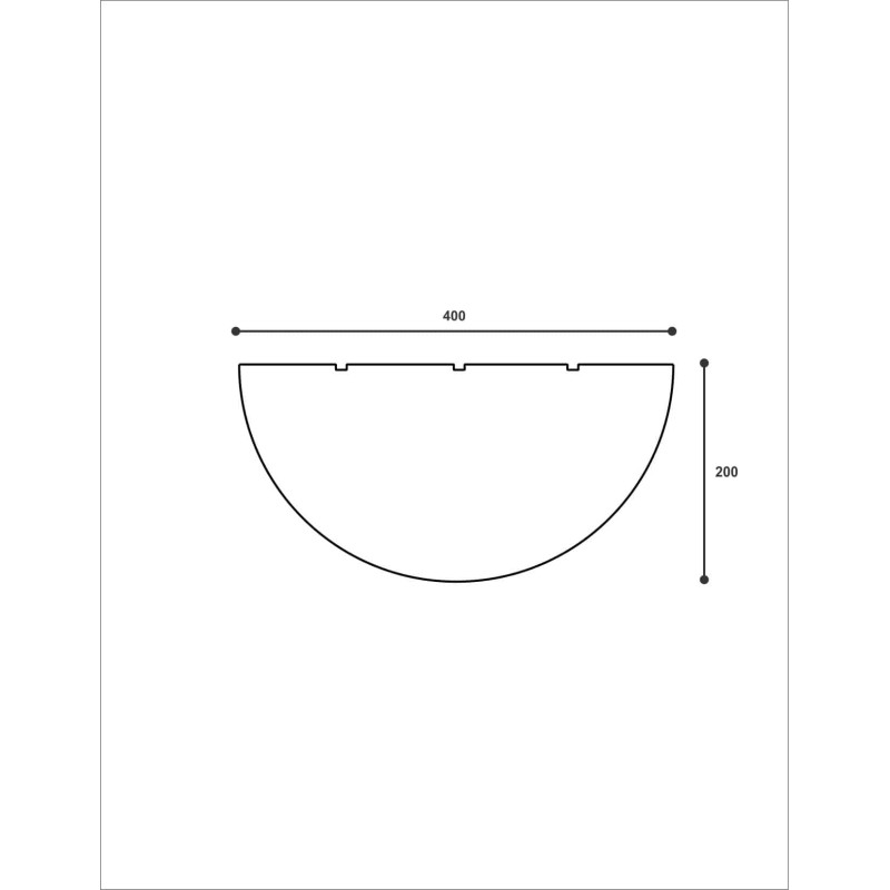 Coloana decorativa NCO4 400X200X2000      