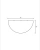 Coloana decorativa NCO4 400X200X2000      
