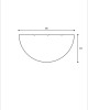 Coloana decorativa NCO5 500X250X2000      