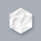 Panou decorativ 3d interior poliuretan Arstyl 3D Coral 380x329x25 Panou decorativ 3d interior poliuretan Arstyl 3D Coral 380x329x25