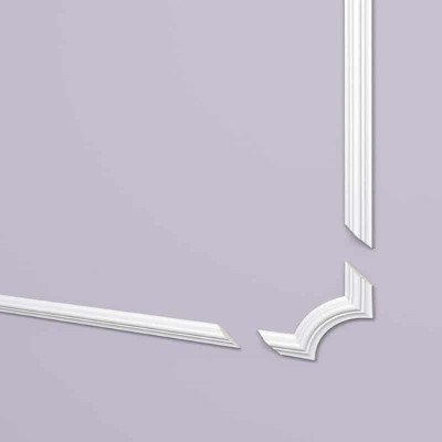 Set coltar decorativ accesoriu Arstyl SP3-3 pentru profil SP3- 4 BUC.    Set coltar decorativ accesoriu Arstyl SP3-3 pentru profil SP3- 4 BUC.