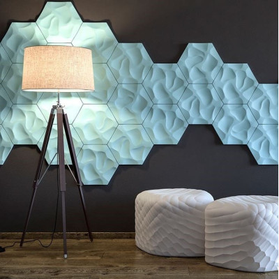 Panou decorativ 3D interior poliuretan Arstyl 3D CORAL 380X329X25      Panou decorativ 3D interior poliuretan Arstyl 3D CORAL 380X329X25