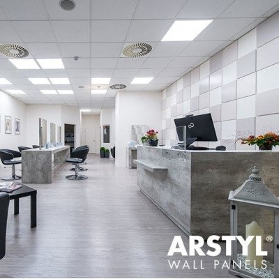 Panou decorativ 3d interior poliuretan Arstyl 3D DOMINO       Panou decorativ 3d interior poliuretan Arstyl 3D DOMINO