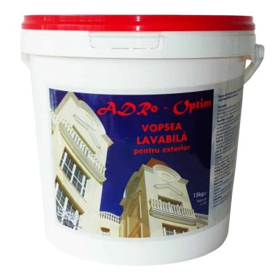 Vopsea lavabila fatada exterior ADRO-OPTIM 15KG    