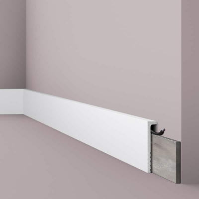 Plinta polimer dur CF2S 110X22X2000    Plinta polimer dur CF2S 110X22X2000