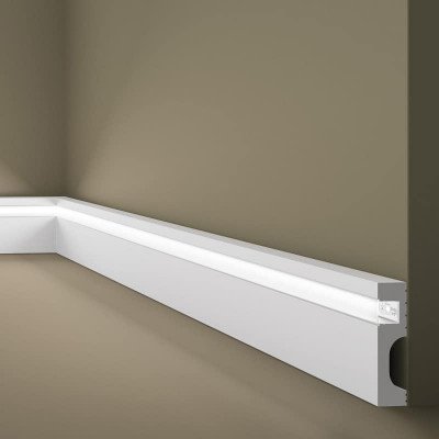 Plinta decorativa Wallstyl IL11 80X20X2000    Plinta decorativa Wallstyl IL11 80X20X2000