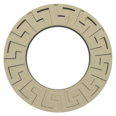 Rozeta de exterior RZ104 600X600      Rozeta de exterior RZ104 600X600