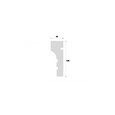 Ancadrament decorativ fereastra NA117 120X40X1250      Ancadrament decorativ fereastra NA117 120X40X1250