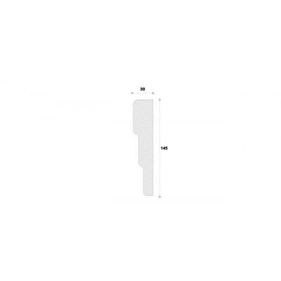 Ancadrament decorativ fereastra NA132 145X30X1250      Ancadrament decorativ fereastra NA132 145X30X1250