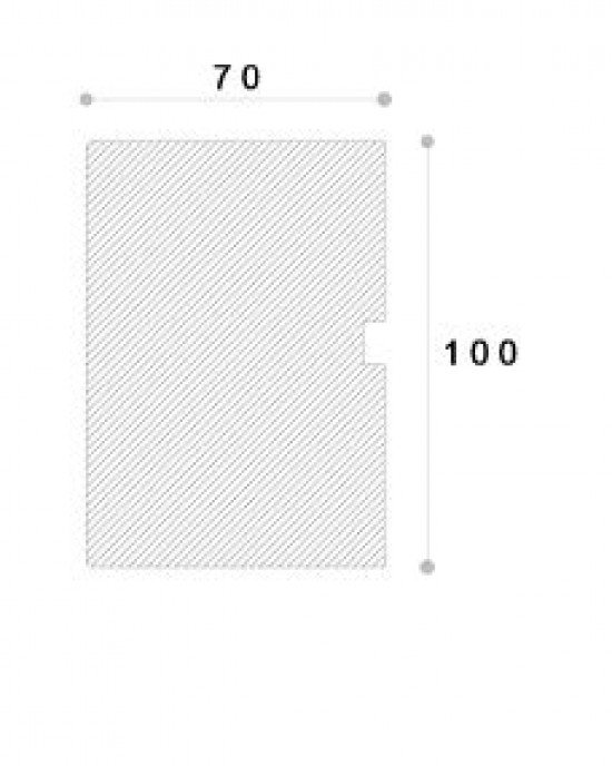 ANCADRAMENT DECORATIV FEREASTRA NA190 100X70X2000 ANCADRAMENT DECORATIV FEREASTRA NA190 100X70X2000