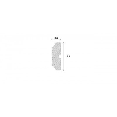 Ancadrament decorativ fereastra NA213 95X30X1250 Ancadrament decorativ fereastra NA213 95X30X1250