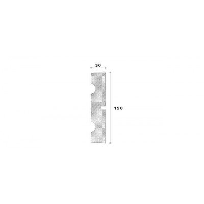 Ancadrament decorativ fereastra REMA22 150X30X2000      Ancadrament decorativ fereastra REMA22 150X30X2000