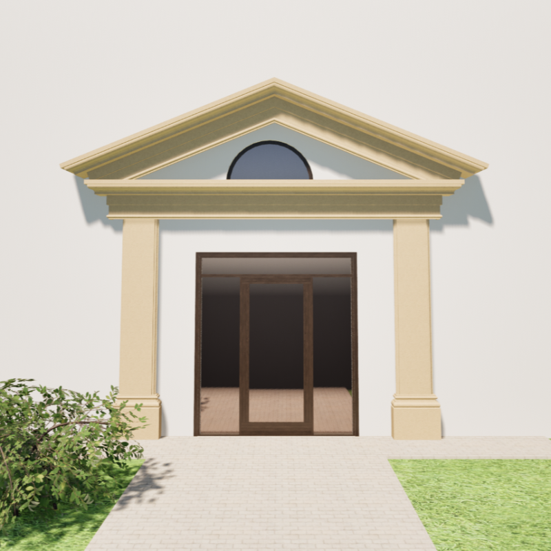 Fronton decorativ NC106       