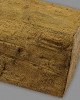 Barna grinda decorativa imitatie lemn Poliuretan Light Oak 115X130X4000