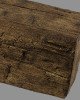 Barna grinda decorativa imitatie lemn Poliuretan Dark Oak 115X130X4000