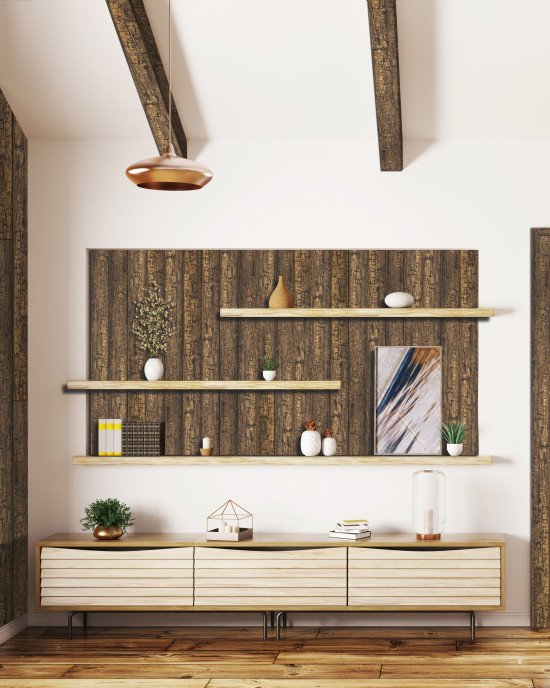 BARNA GRINDA DECORATIVA IMITATIE LEMN POLIURETAN DARK OAK 60X95X2000 BARNA GRINDA DECORATIVA IMITATIE LEMN POLIURETAN DARK OAK 60X95X2000