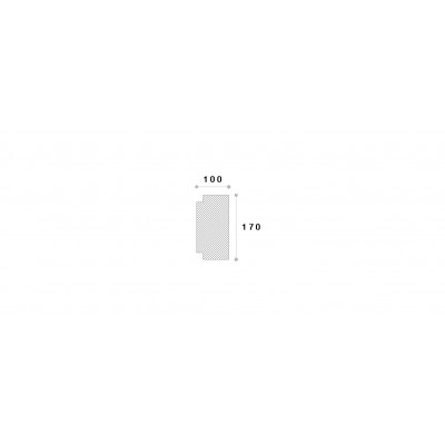 Cheie de bolta fereastra NCB102 200X100X170     Cheie de bolta fereastra NCB102 200X100X170