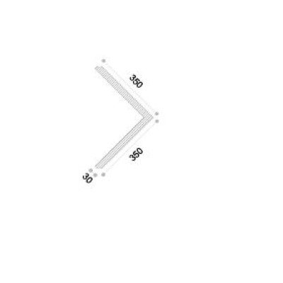 Coltar exterior NCL108 350/350X30X1000      