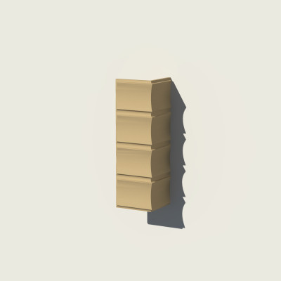 Coltar exterior NCL112 300/300X40X1000       Coltar exterior NCL112 300/300X40X1000