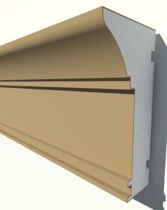 CORNISA DECORATIVA EXTERIOR NC105 320X160X2000 CORNISA DECORATIVA EXTERIOR NC105 320X160X2000