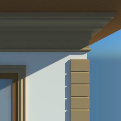 Cornisa decorativa exterior NC106 500X290X2000     