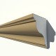 CORNISA DECORATIVA EXTERIOR NC111 215x160x2000 CORNISA DECORATIVA EXTERIOR NC111 215x160x2000