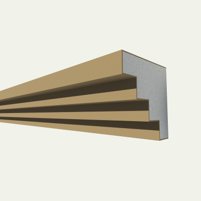 Cornisa decorativa exterior NC112 150X150X2000