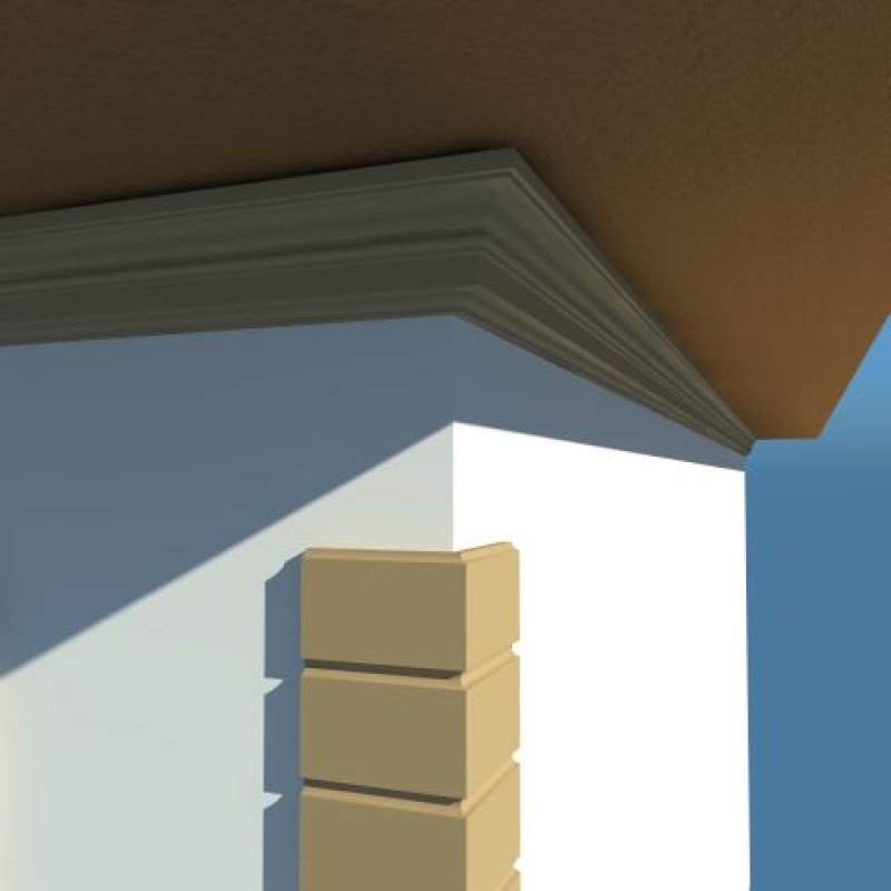 Cornisa decorativa exterior NC120 225X150X2000     