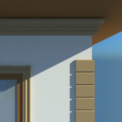 Cornisa decorativa exterior NC120 225X150X2000     