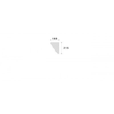 Cornisa decorativa exterior NC134 215X160X2000     