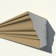 CORNISA DECORATIVA EXTERIOR NC145 200x200x2000 CORNISA DECORATIVA EXTERIOR NC145 200x200x2000