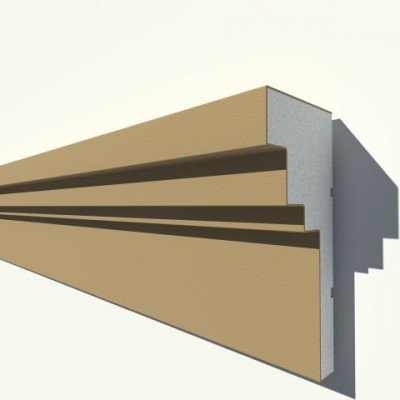 Cornisa decorativa exterior NC165 275X120X2000     