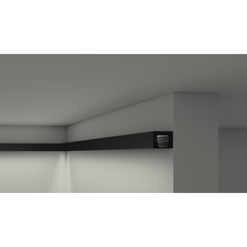 Profil decorativ negru led