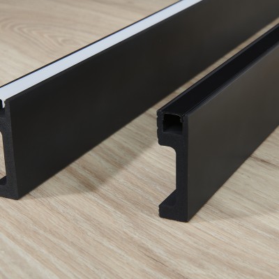 Plinta decorativa IL10 Neagra 80X23X2000   