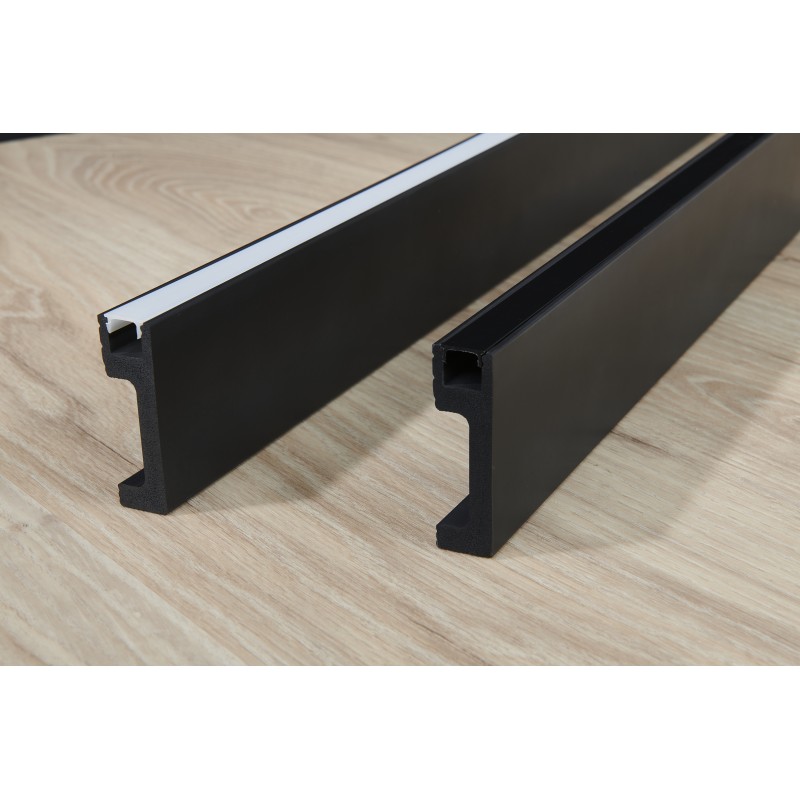 plinta neagra led