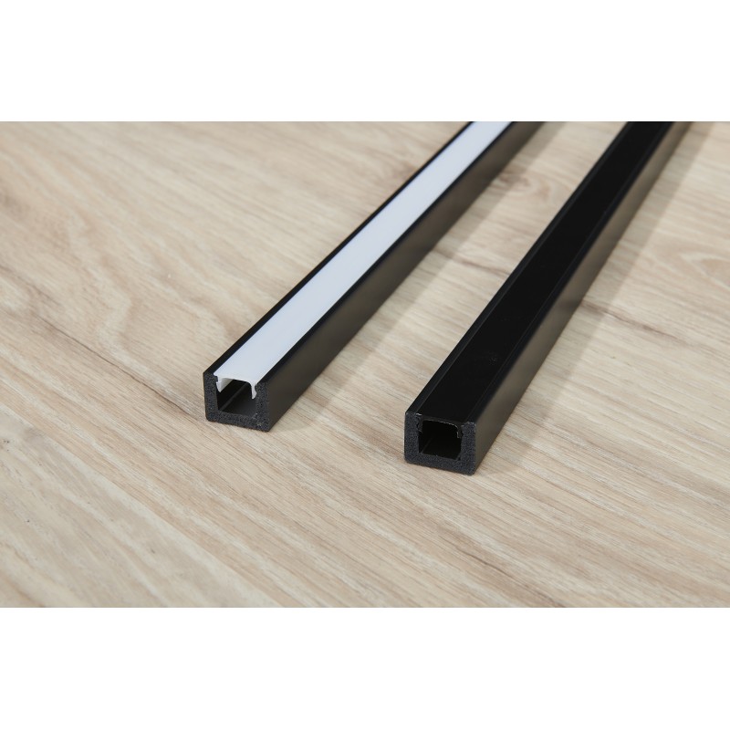 Profil decorativ negru led