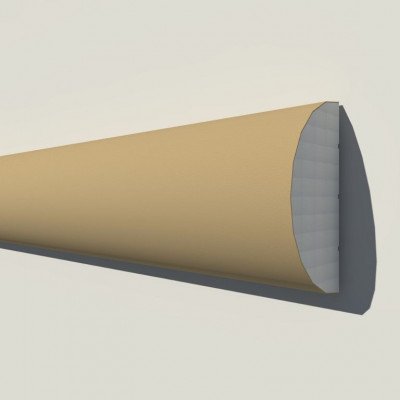 Semicoloana decorativa NCO7 250X125X2000      