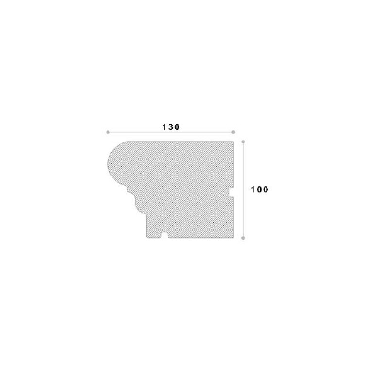 Solbanc decorativ fereastra NA198 130X100X2000     